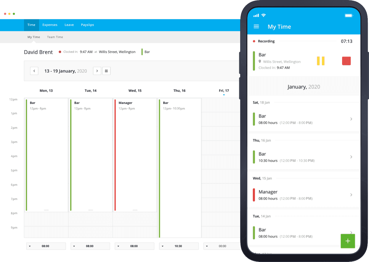 GPS Time Tracking | PayHero