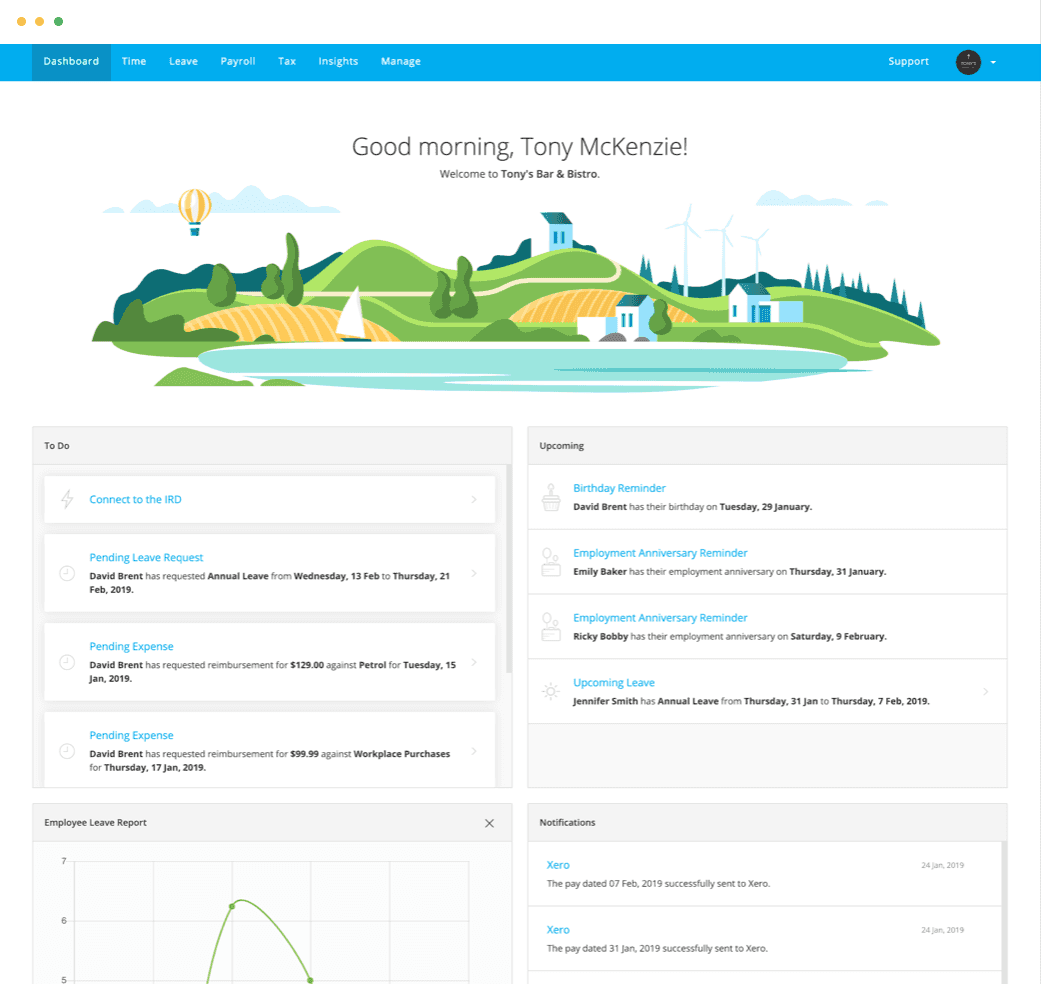 Payroll | Payroll Features | PayHero