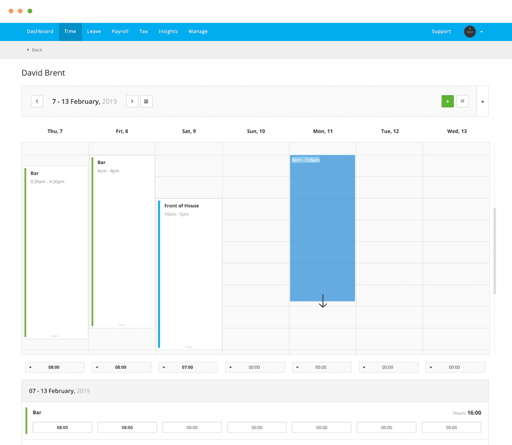 Time Tracking | Payroll Features | PayHero Time Tracking | Payroll Features | PayHero