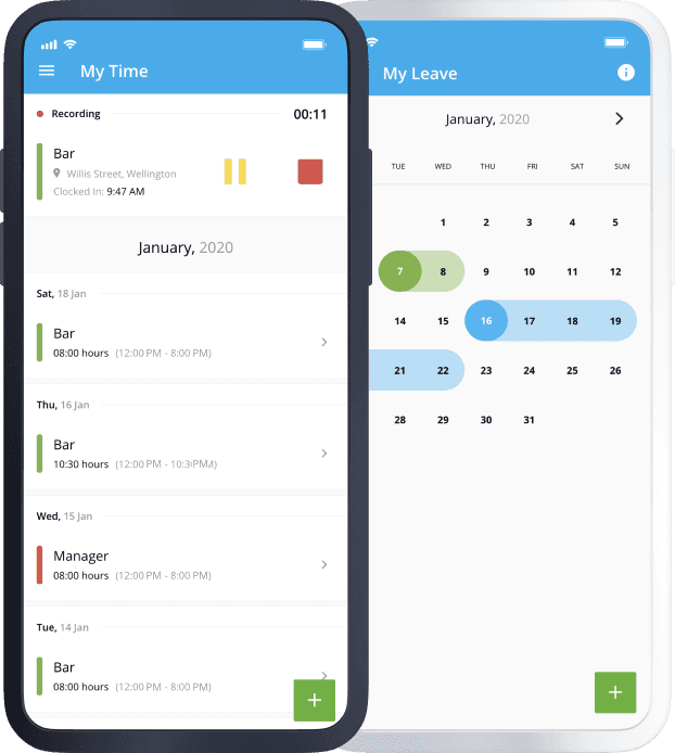 Mobile Timesheets, Leave, Expenses & Payslips